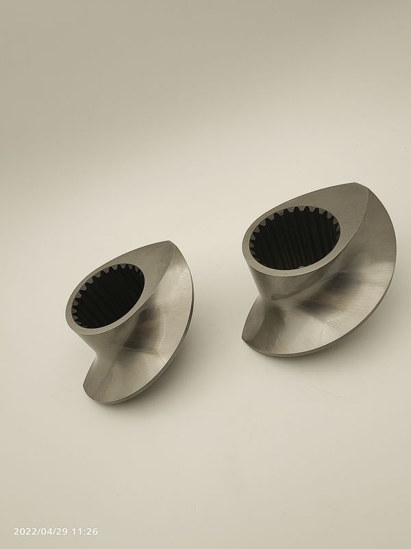 0.05mm Tolerancje CTE95 Części śruby do maszyny wytłaczającej z dwoma śrubami w materiałach dostosowanych