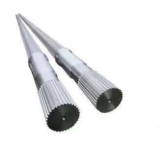 Wibrujące obrotowe elementy śrubowe do wytłaczarki dwuślimakowej dla materiałów na zamówienie WPC