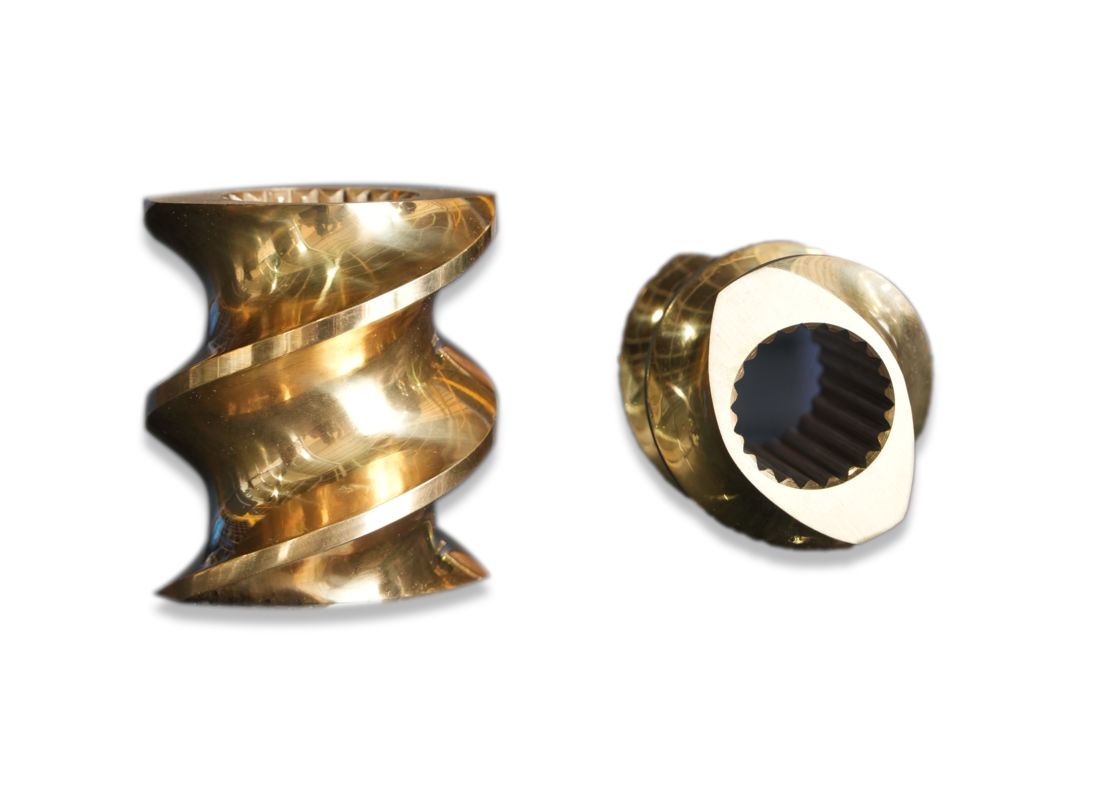 35/52/65/75/85/95mm Środkowa średnica Materiał dostosowany Element śrubowy i beczki do części maszyny wytłaczającej Typ CTE