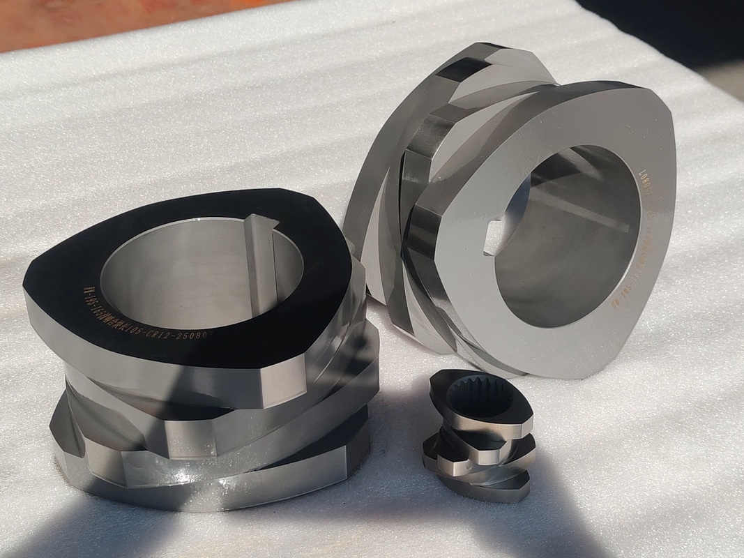 Elementy śrubowe do wytłaczarki dwuślimakowej SZK 250 z certyfikatem ISO 9001 i opcjami dostosowanymi do potrzeb klienta