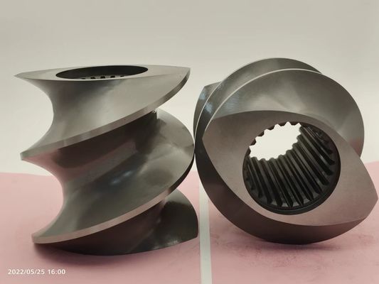 112 mm Elementy śruby wytłaczacza 6542 Materiał do elementu śruby Zsk