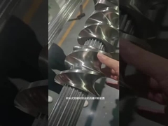 Części włókien PP PE POM PVC PET Extruder do ko-rotujących maszyn z tworzyw sztucznych