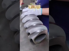 Elementy śrubowe PP PE POM PVC PET do współbieżnych dwuślimakowych maszyn do tworzyw sztucznych