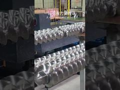 Wał wytłaczarki dwuślimakowej z uzębieniem wewnętrznym ewolwentowym do maszyny 65mm