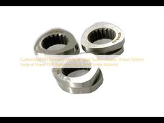 Dostosowany na żądanie medyczny system do cięcia i golenia nosa, chirurgiczna wiertarka zasilana, wyposażona w śrubę ze stali stopowej